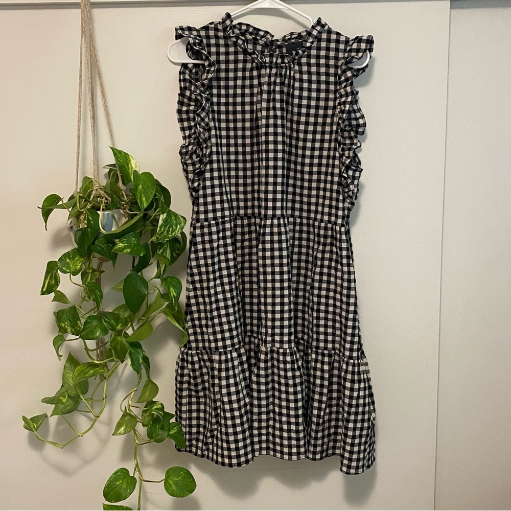 Maeve Lisa Ruffled Mini Dress from Anthropologie